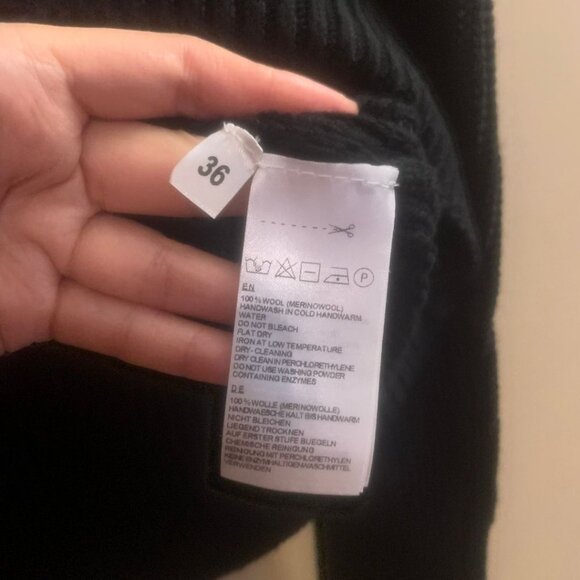 REPEAT CASHMERE Cropped Merino Wool Cardigan (NWT) - Picture 8 of 11